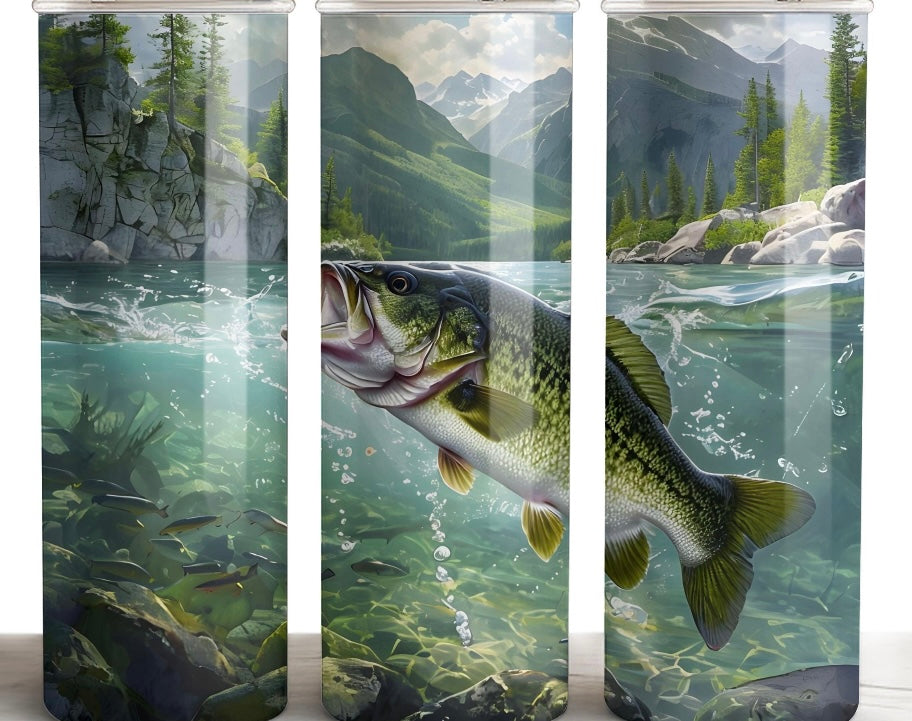 Bass Reel Tumbler