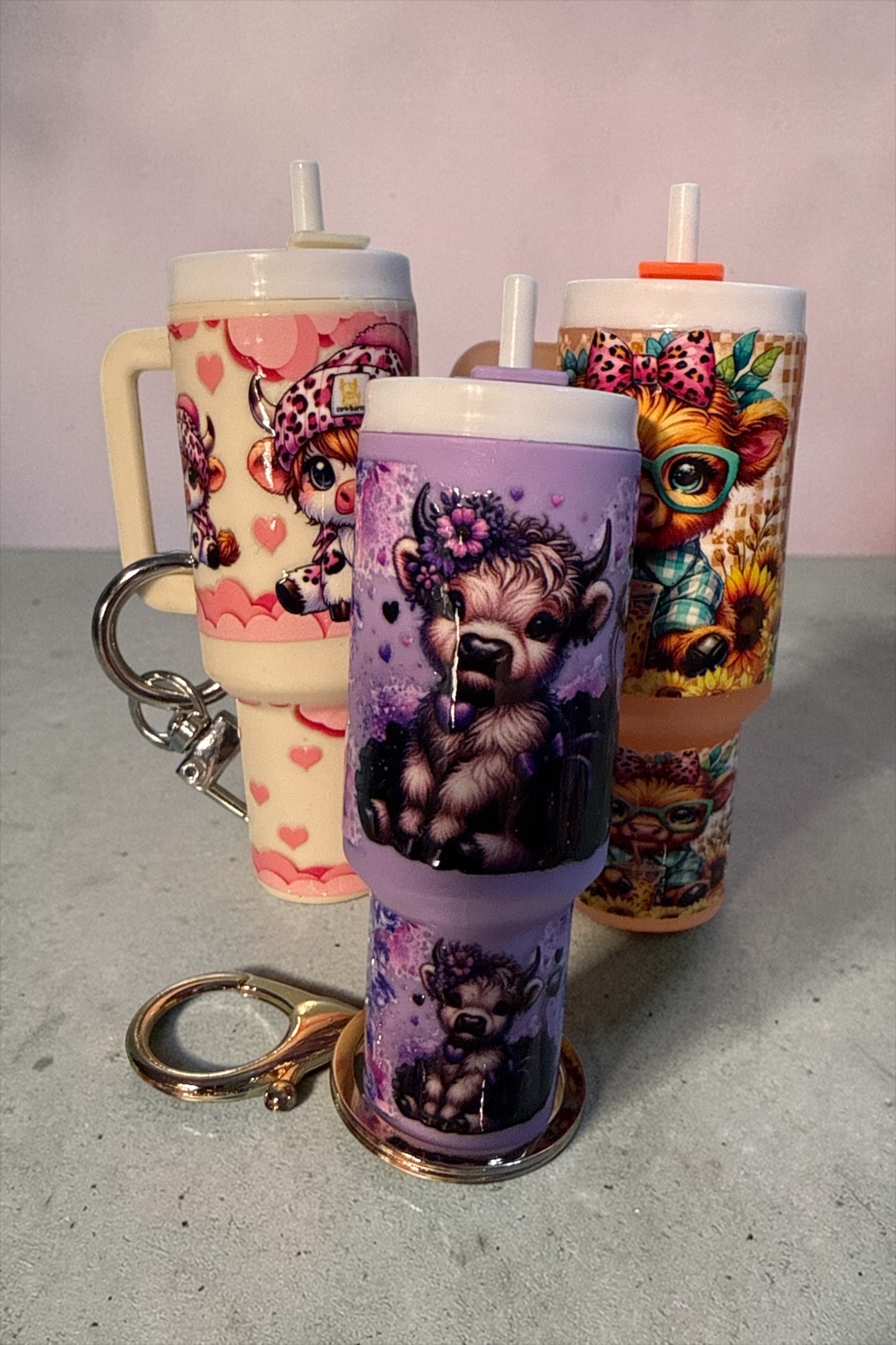 Assorted Mini Heifer Keychains