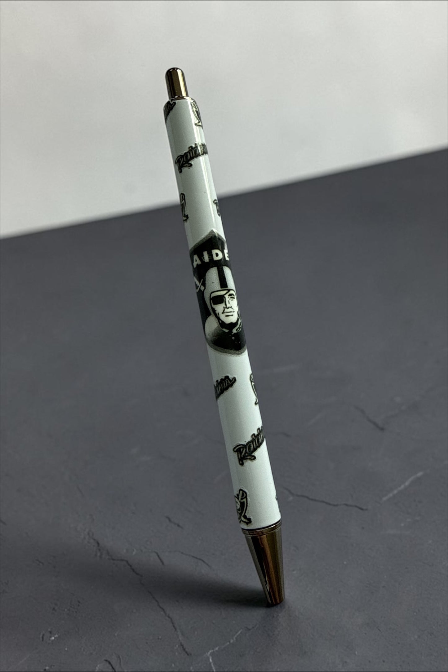 Raiders Pen Black Ink