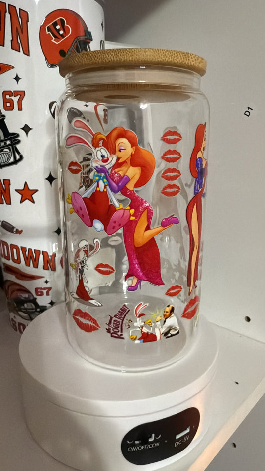 Roger Rabbit glass