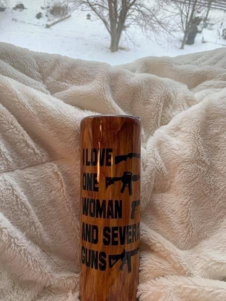 One woman