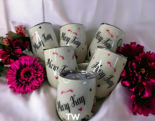 Mary-Kay Stem Tumblers