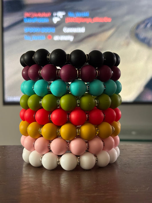 Multi-Colored Keychain wristlets