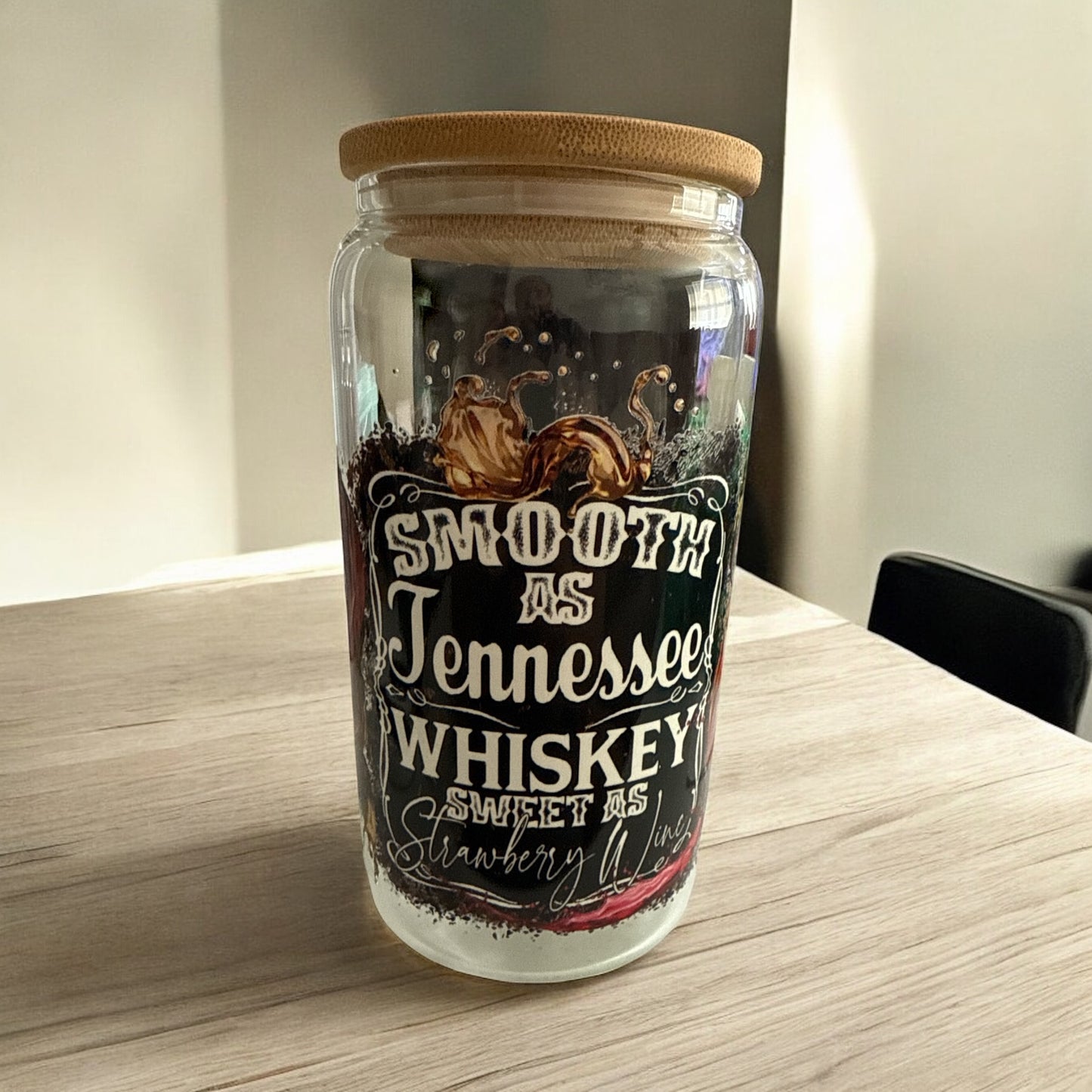 Tennesse whiskey & Strawberry  Wine