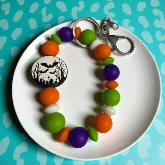 Halloween Wristlet Keychain