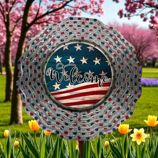 Welcome Wind Spinner