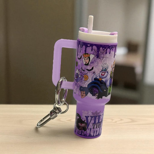 Villian Mini tumbler Keychain