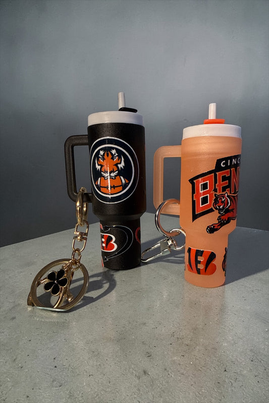 Bengals Mini Keychain Tumblers